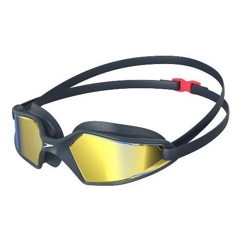 Очки для плавания SPEEDO Hydropulse Mirror, Цвет очков/линз Черный/Зеркальный