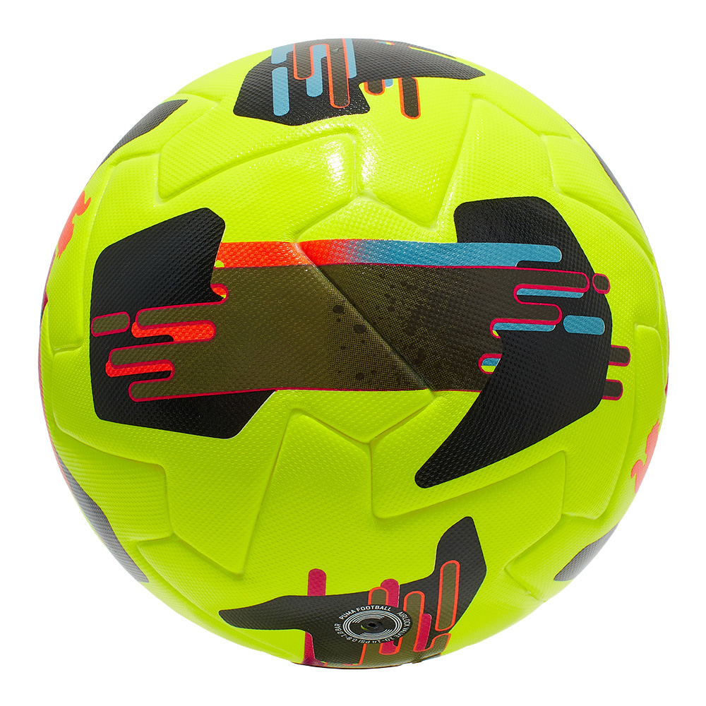 Мяч футбольный PUMA Orbita 2 TB, FIFA Quality Pro, размер 5, Цвет Желто-черный