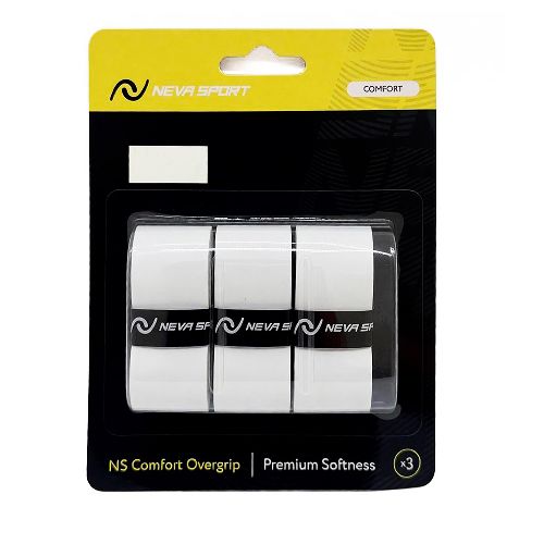 Овергрип NEVA SPORT Comfort, упаковка 3шт, Цвет Белый