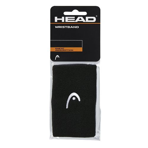 Напульсники HEAD 5'', ширина 12,7 см, Размер 5'', Цвет Черный