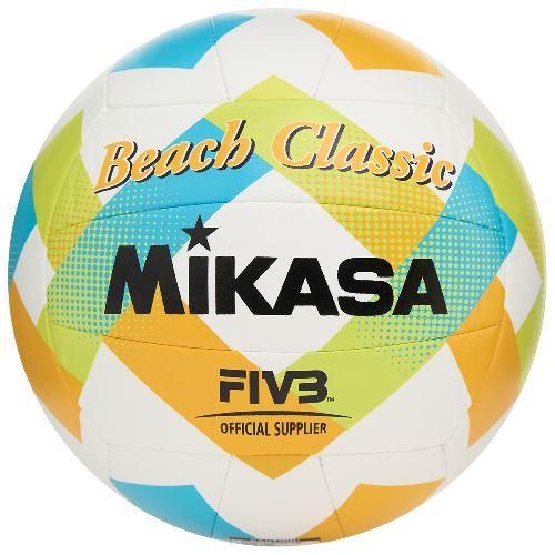 Мяч для пляжного волейбола Mikasa, Цвет Сине-желтый