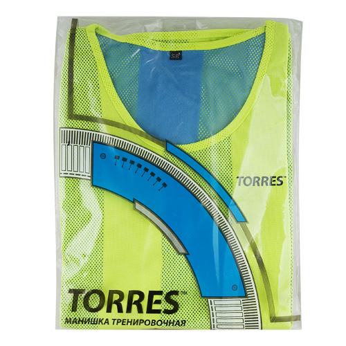 Манишка двухсторонняя TORRES детская, Цвет Желтый/Синий
