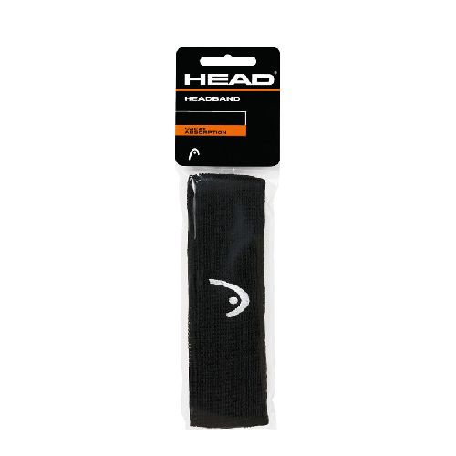 Повязка на голову HEAD 2'', ширина 5см, Цвет Черный