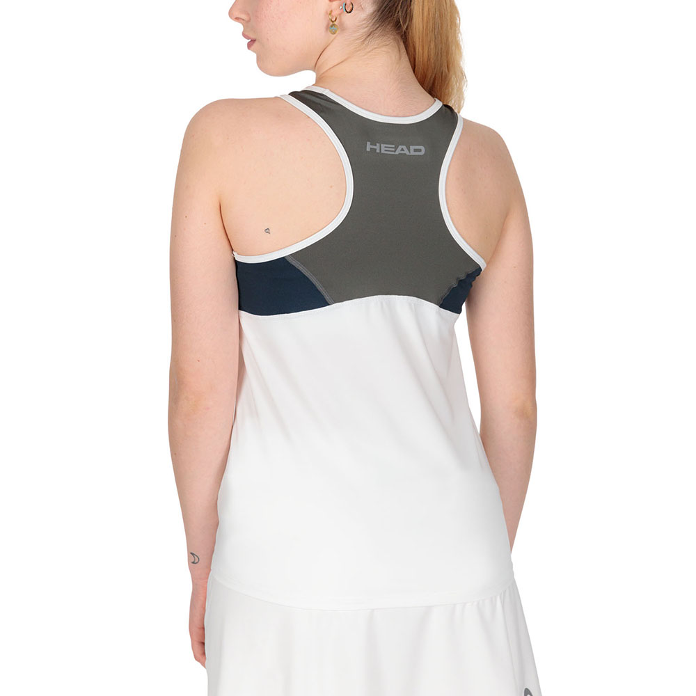 Майка HEAD Club 22 Tank Top W, женская, Размер l, Цвет Белый