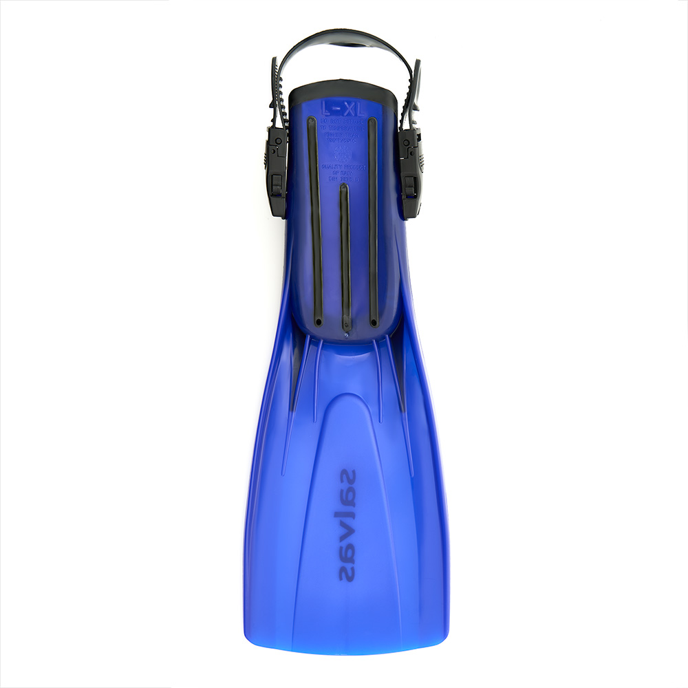 Ласты для плавания SALVAS Hazard Plus Fin, Размер l-xl, Цвет Синий