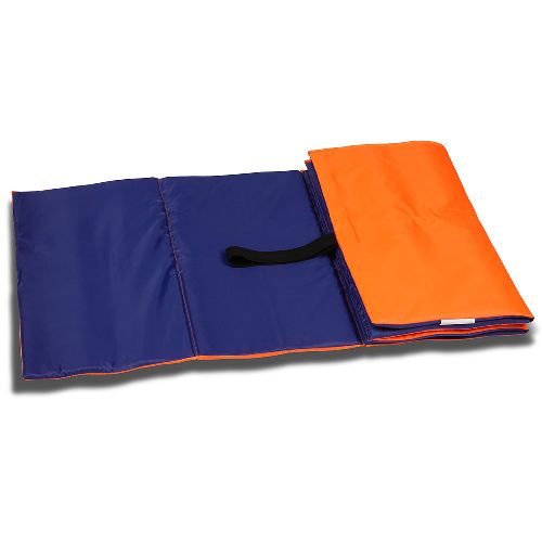 Коврик гимнастический детский INDIGO SM-043, Цвет Оранжевый