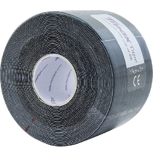 Тейп кинезиологический TMAX Extra Sticky, Цвет Черный
