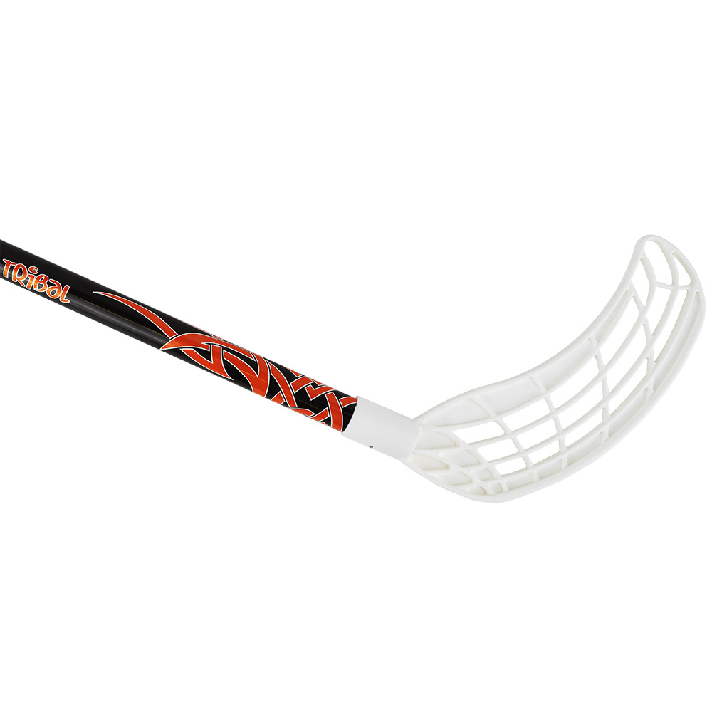 Клюшка для флорбола детская RealStick Tribal Jr, без загиба, Цвет Черный