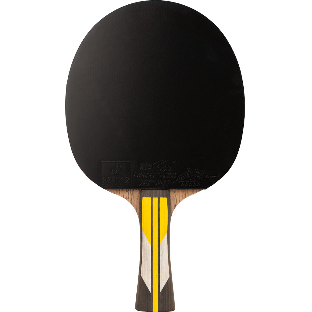 Ракетка для настольного тенниса DOUBLE FISH 6A+C, профессиональная, ITTF Approved, + 2 мяча