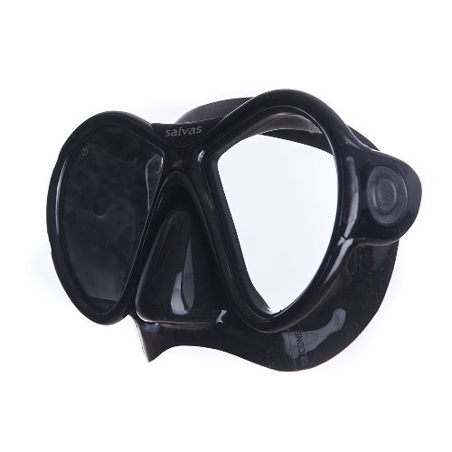 Маска для плавания SALVAS Kool Mask, профессиональная, размер взрослый, Цвет Черный