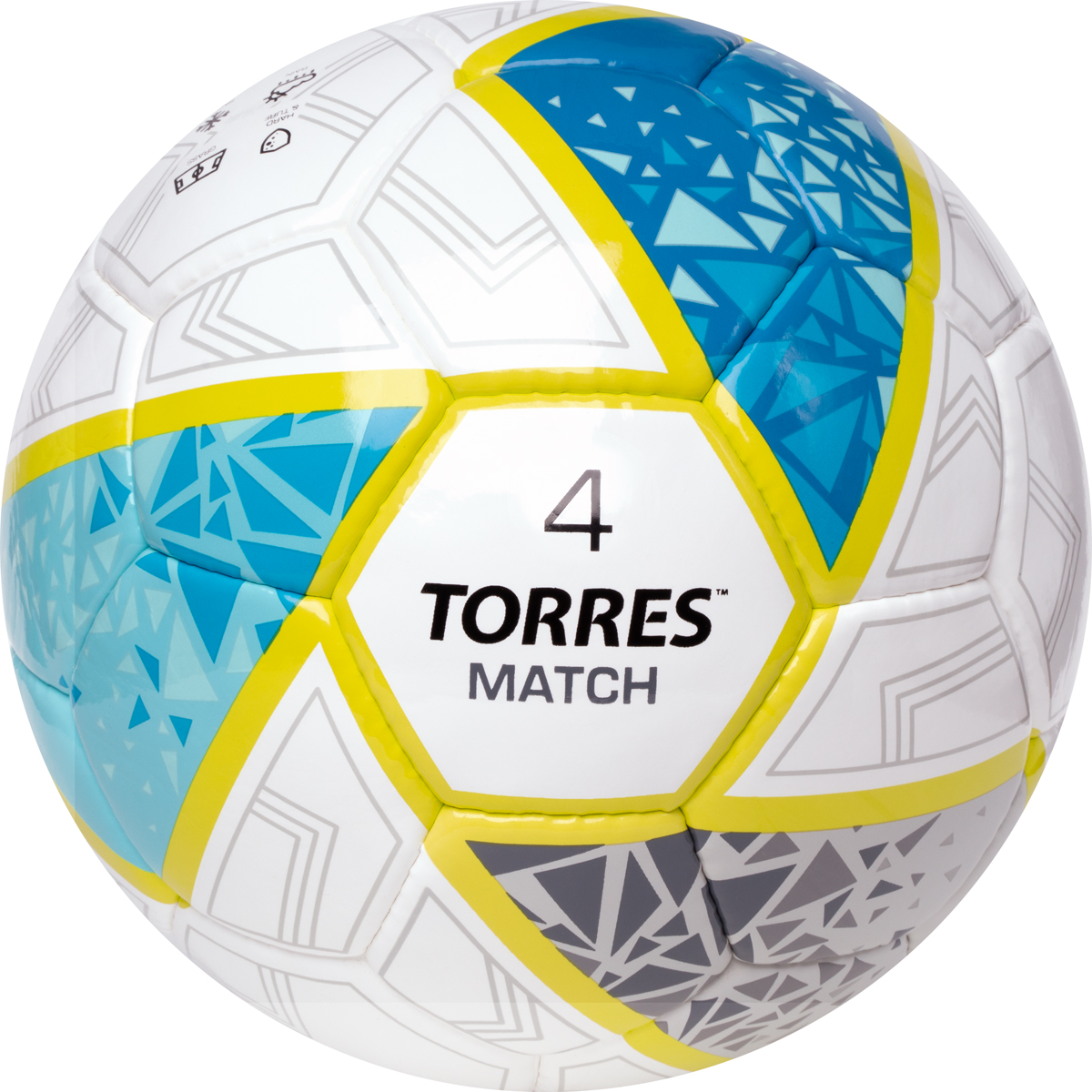Мяч футбольный TORRES Match, Размер 4