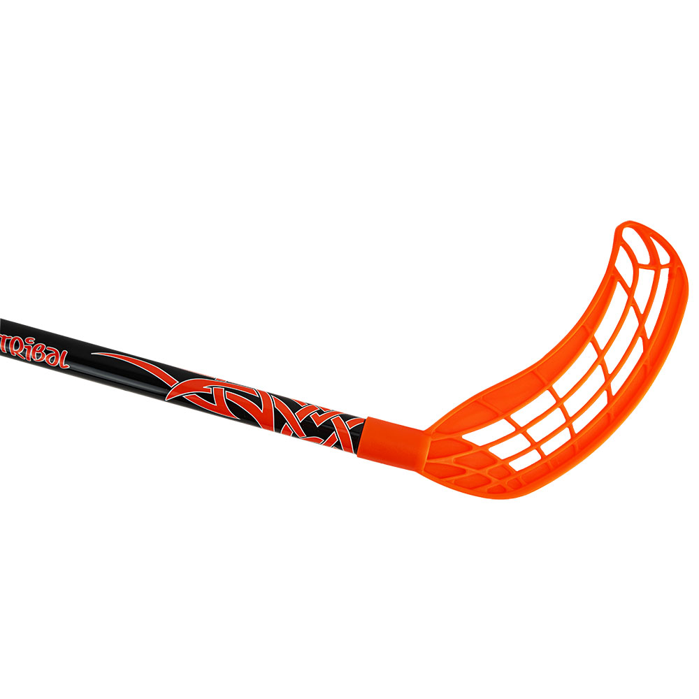 Клюшка для флорбола детская RealStick Tribal Jr, без загиба, Цвет Оранжевый