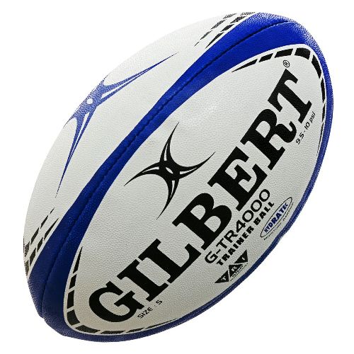 Мяч для регби GILBERT G-TR4000, Размер 5, Цвет Бело-синий