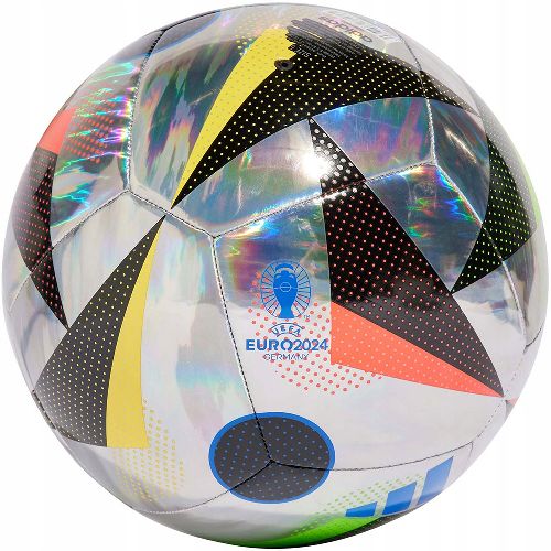 Мяч футбольный Adidas EURO 24 Training Foil, Размер 5