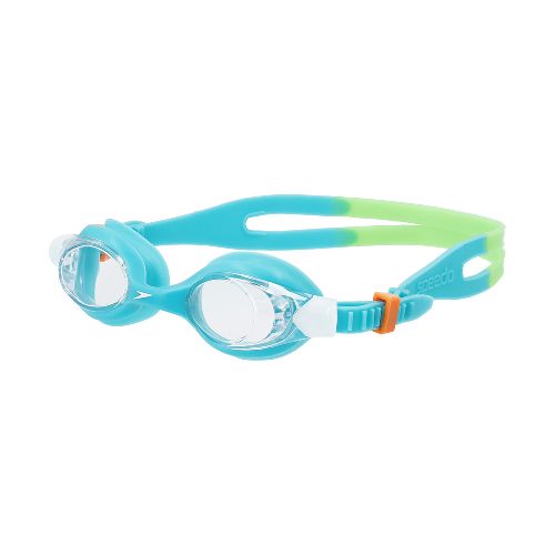 Очки для плавания SPEEDO SKOOGLES Jr, для детей 3-6 лет, Цвет очков/линз Голубой/Прозрачный