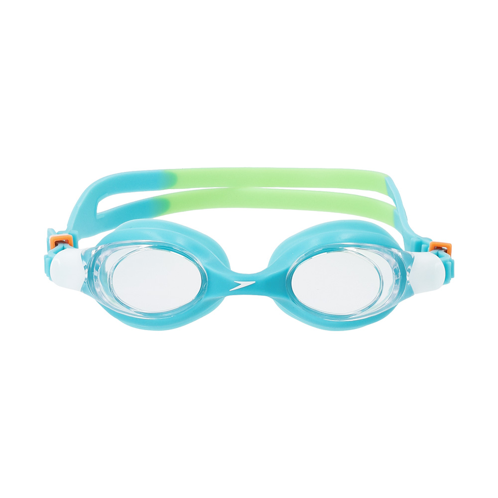 Очки для плавания SPEEDO SKOOGLES Jr, для детей 3-6 лет, Цвет очков/линз Голубой/Прозрачный