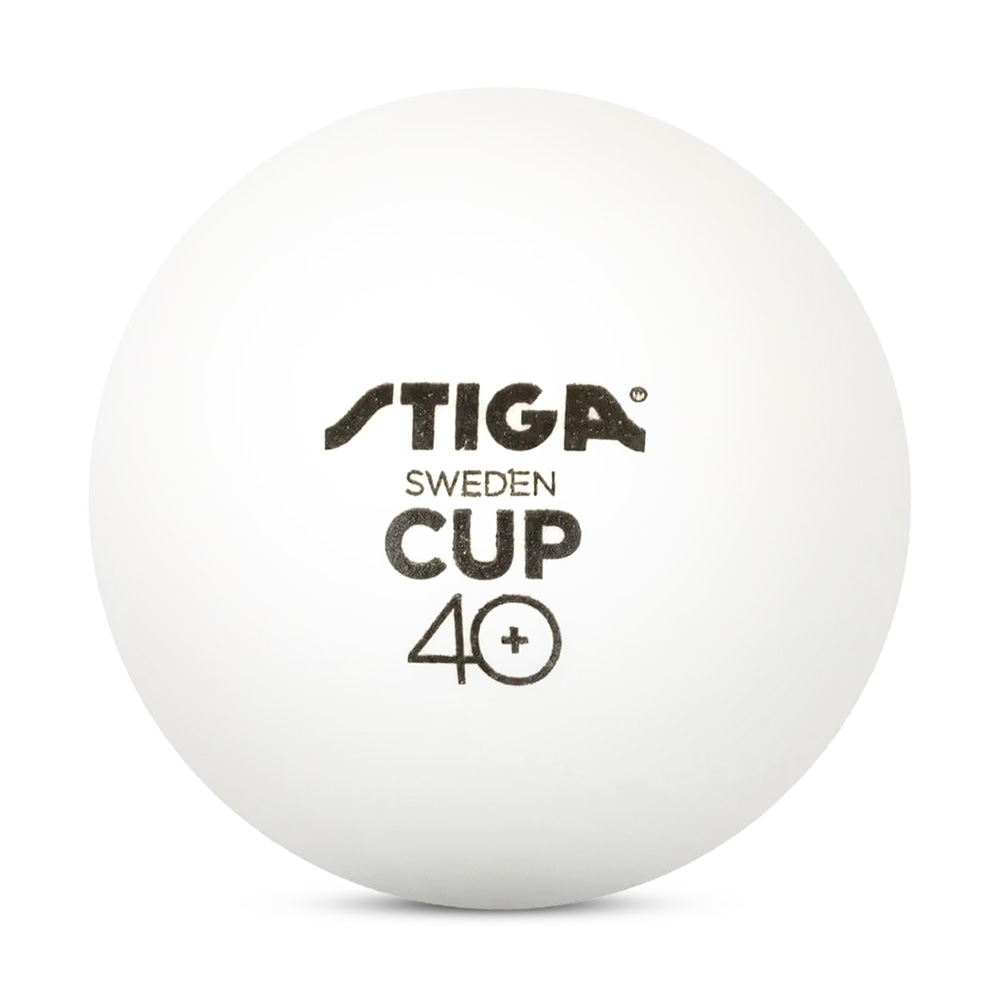 Мяч для настольного тенниса STIGA Cup ABS, упак. 12шт