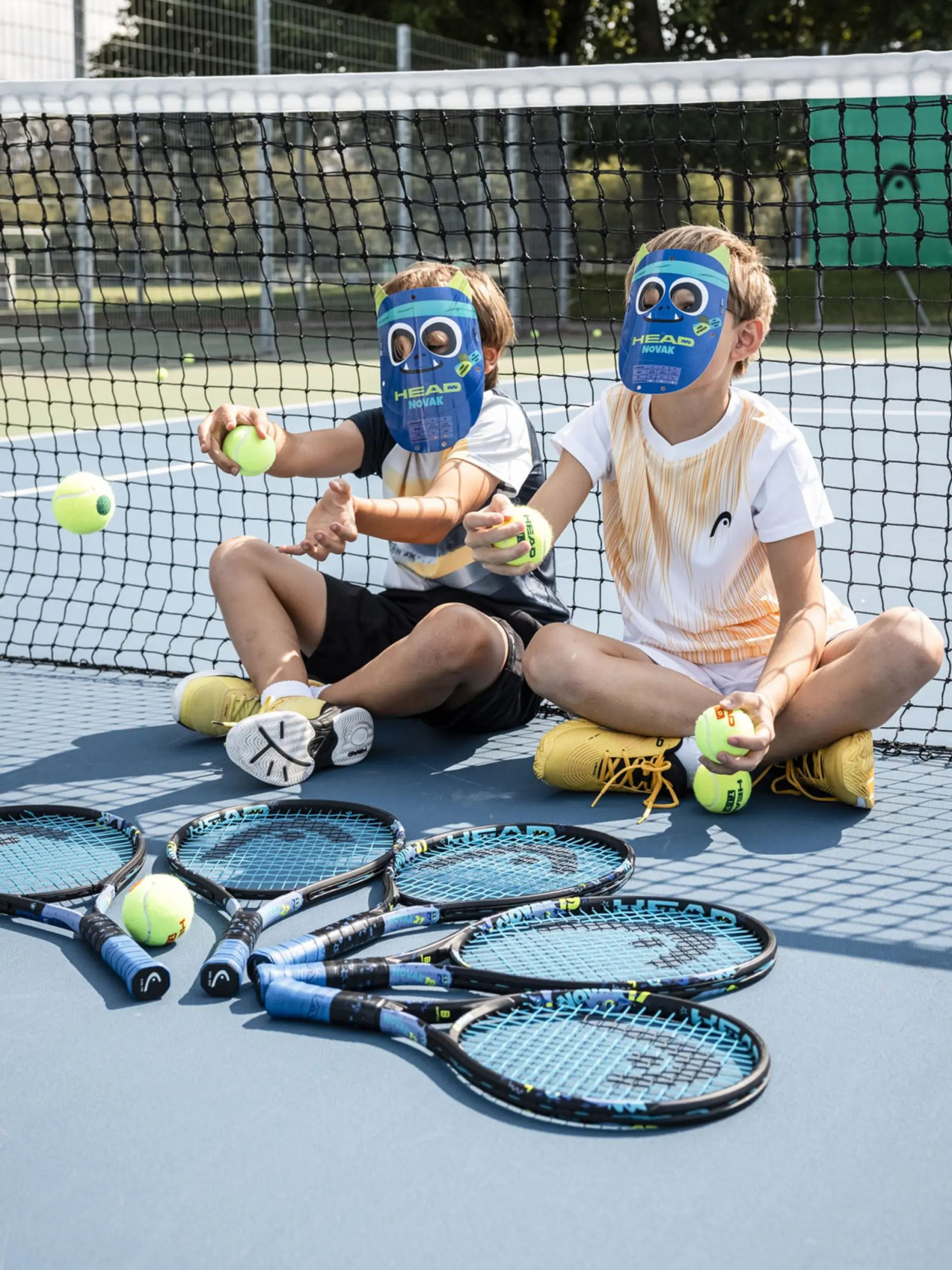 Ракетка для большого тенниса HEAD Novak 25 Gr06, детская (8-10 лет), Размер 25, Размер ручки 06